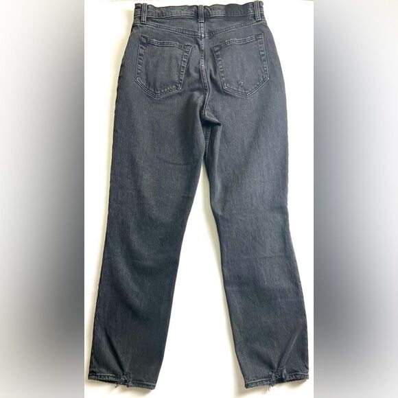 Abercrombie & Fitch The 90's Straight Leg Ultra High Rise Curve Love - Picture 6 of 9